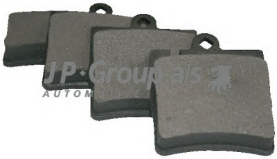 JP GROUP 1363700610 -  Комплект тормозных колодок, дисковый тормоз